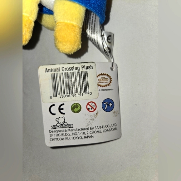 Nintendo Animal Crossing Smiling Isabelle 6" Plush NEW - Picture 4 of 8